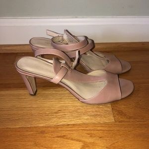 Nude Strappy Heels